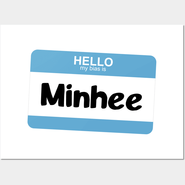 My Bias is Minhee Wall Art by Silvercrystal